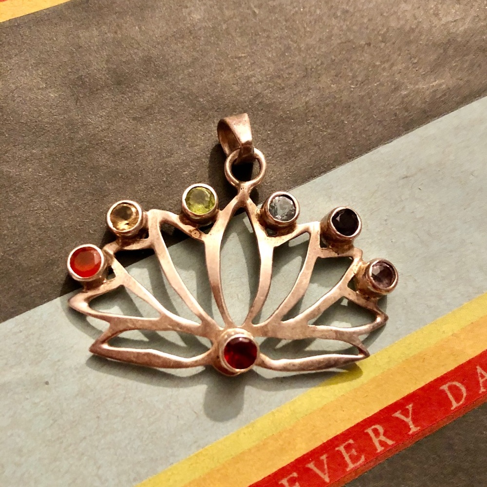 Lotus Pendant // Sterling Silver